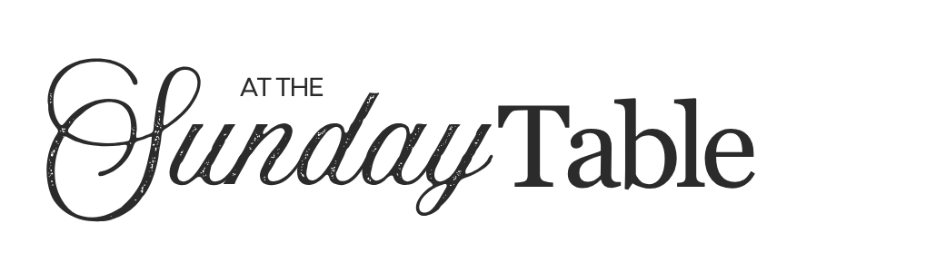 At The Sunday Table