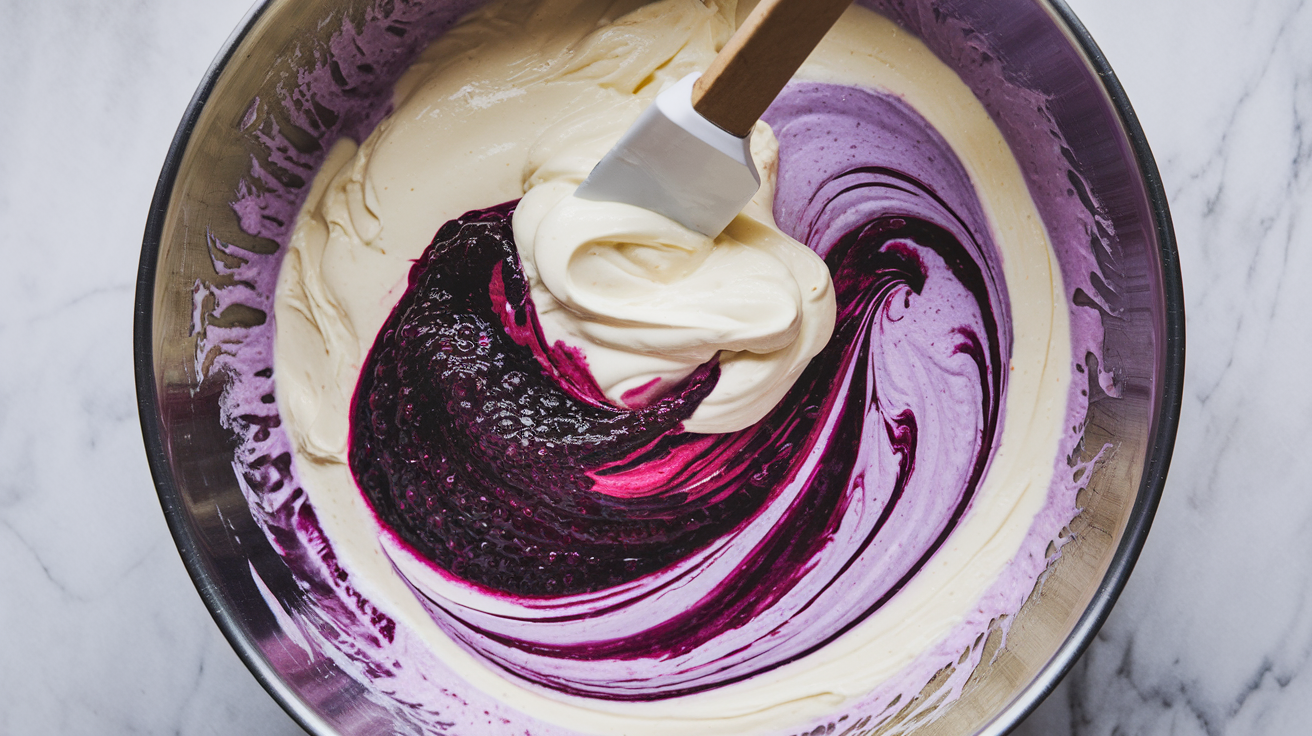 Berry Swirl Icebox Cake - step 3