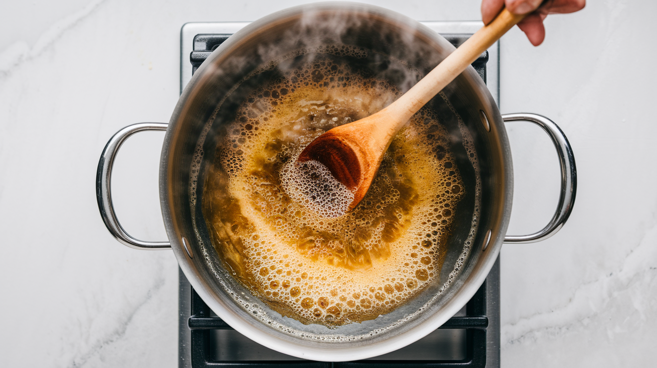 Brown Butter Tomato Basil Soup - step 1