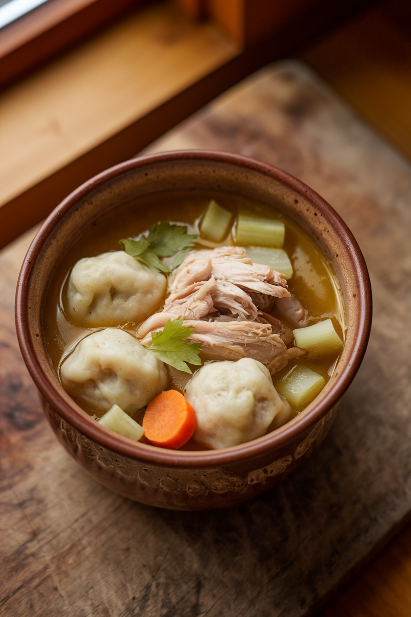 Chicken and Dumplings Soup
