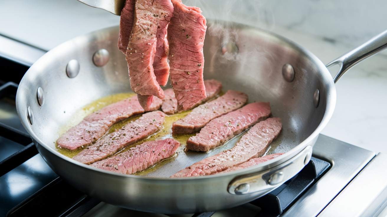 Classic Beef Stroganoff - step 1