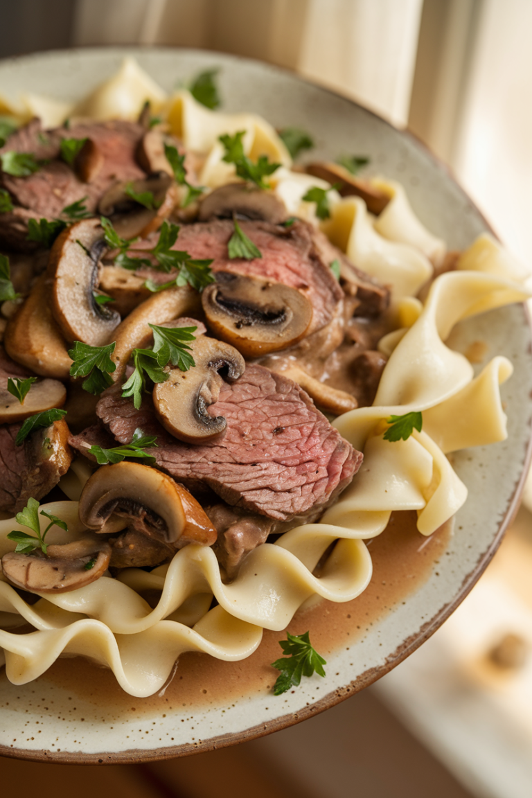 Classic Beef Stroganoff