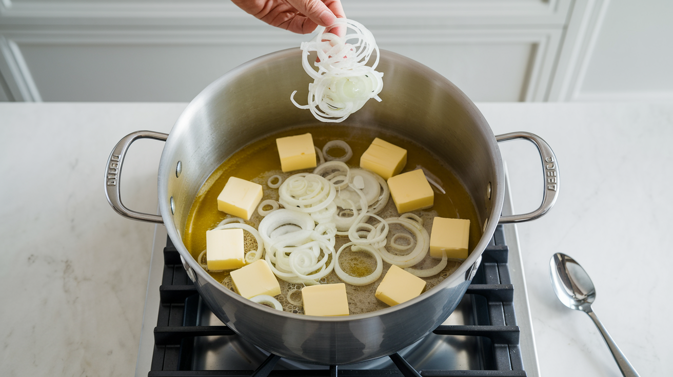 Classic French Onion Soup - step 1