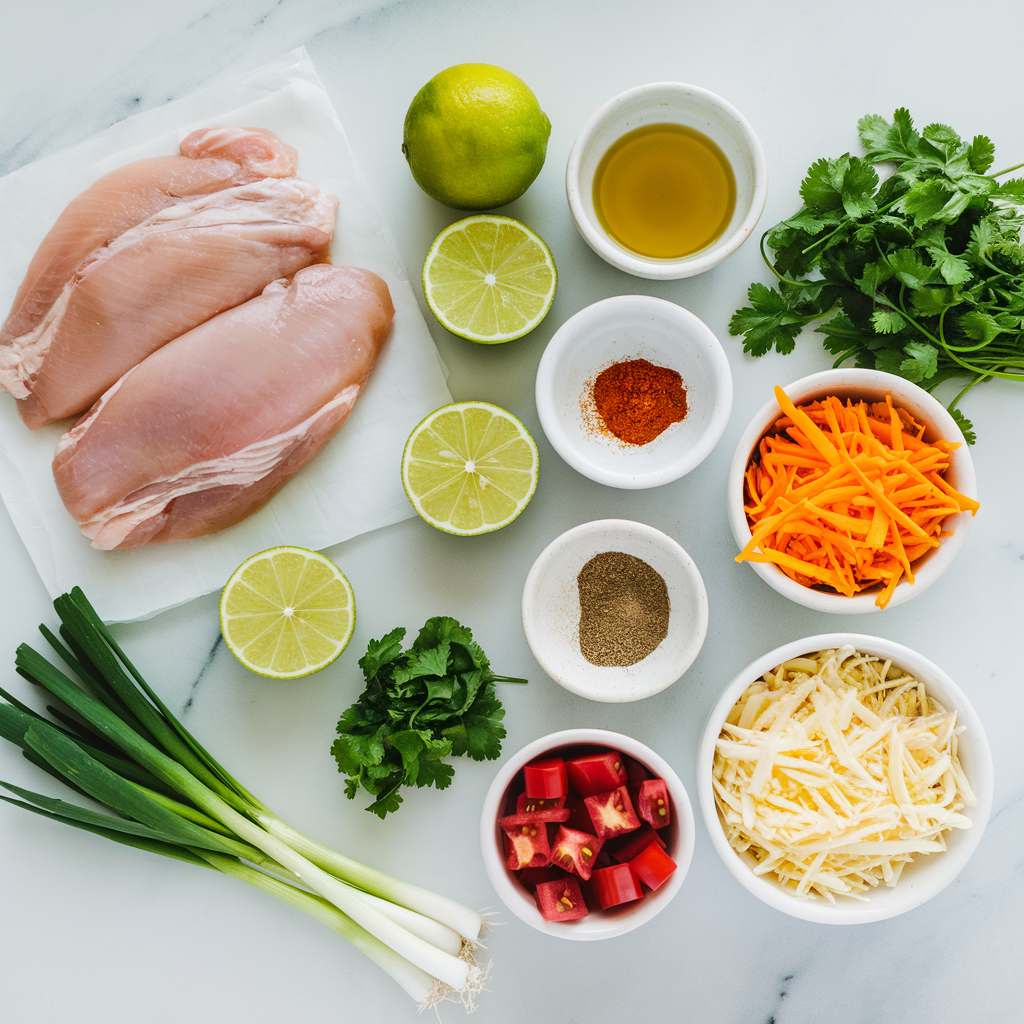 Copycat Applebees Fiesta Lime Chicken ingredients