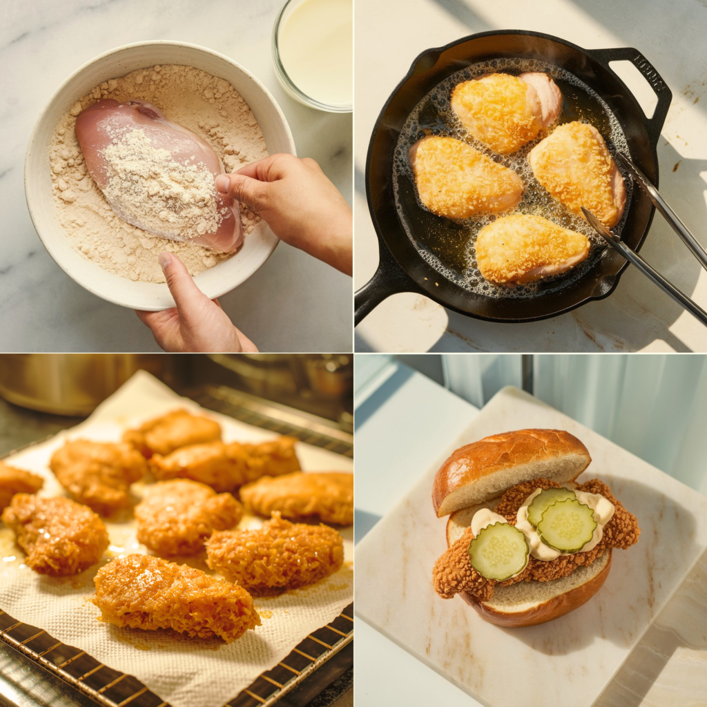 copycat chick fil a chicken sandwich