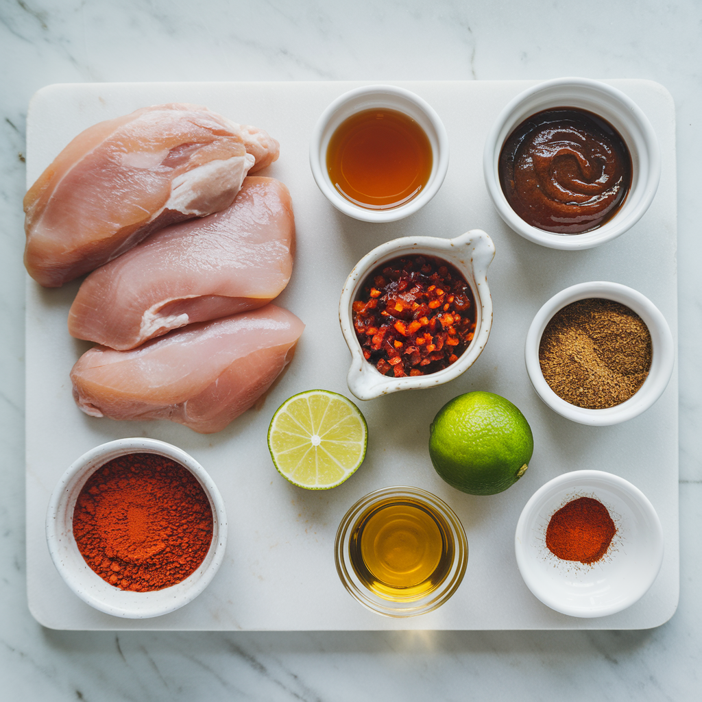 Copycat Chilis Honey Chipotle Chicken ingredients