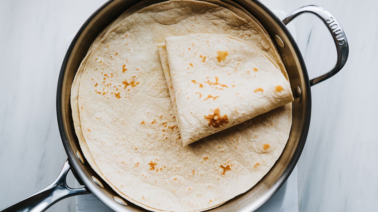 Copycat Del Taco Chicken Burrito - step 3