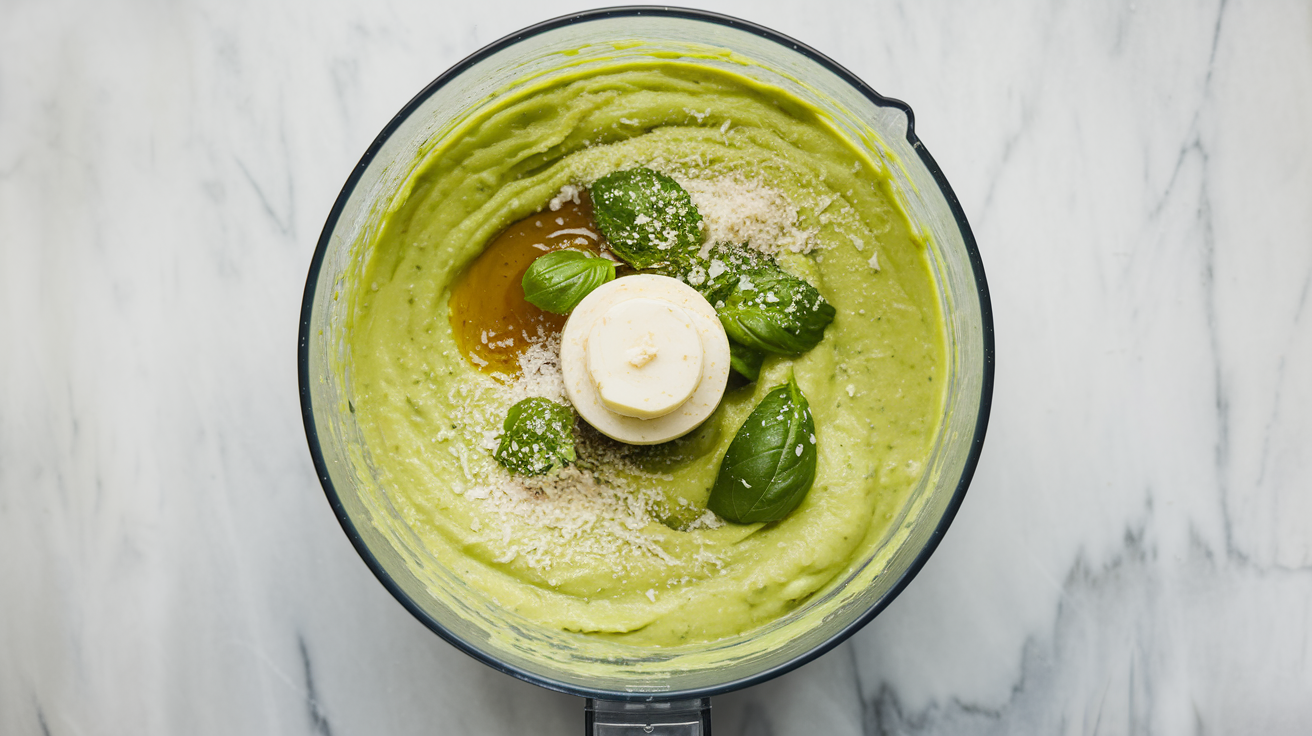 Creamy Avocado Bacon Pasta - step 2