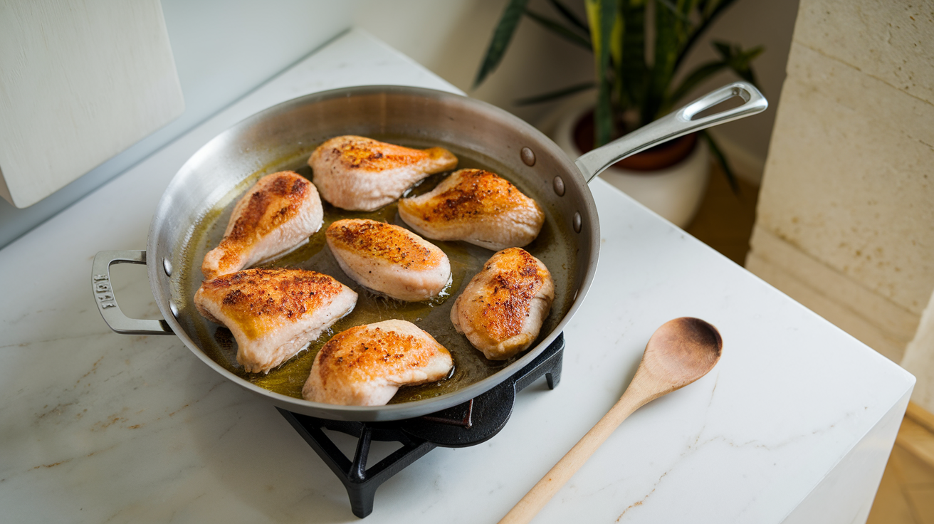 Creamy Lemon Chicken Pasta - step 2