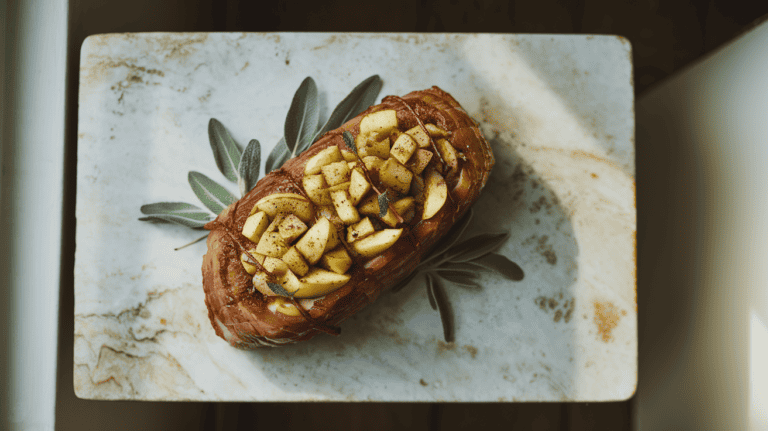 Family Reunion Stuffed Pork Tenderloin with Apple Sage Filling