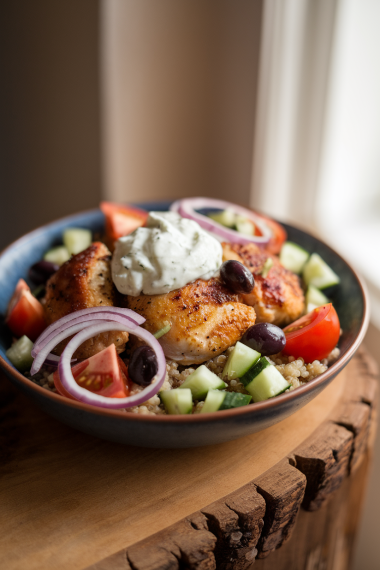 Greek Chicken Power Bowl