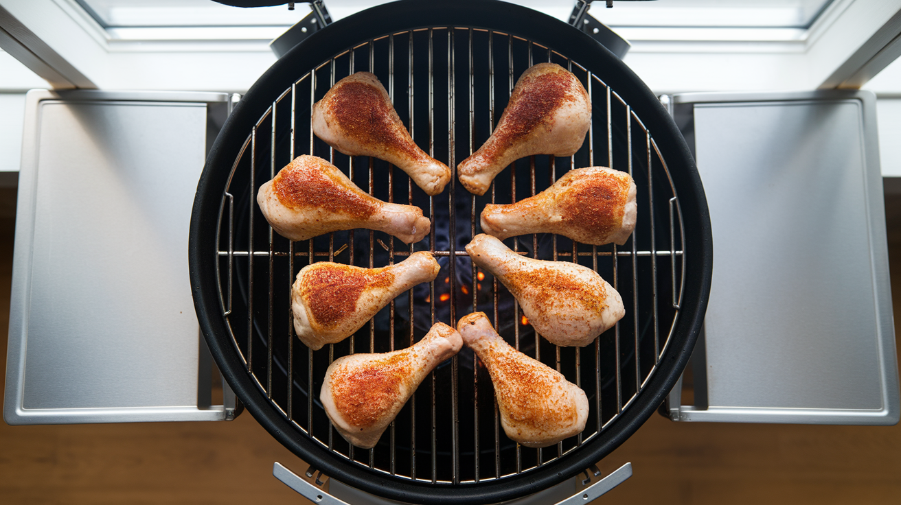 Grilled BBQ Chicken Drumsticks - step 2