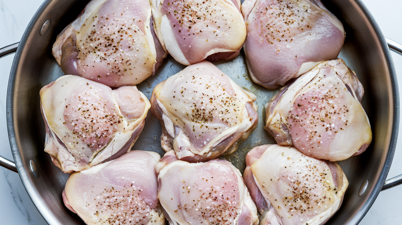 Honey Garlic Chicken Thighs - step 1