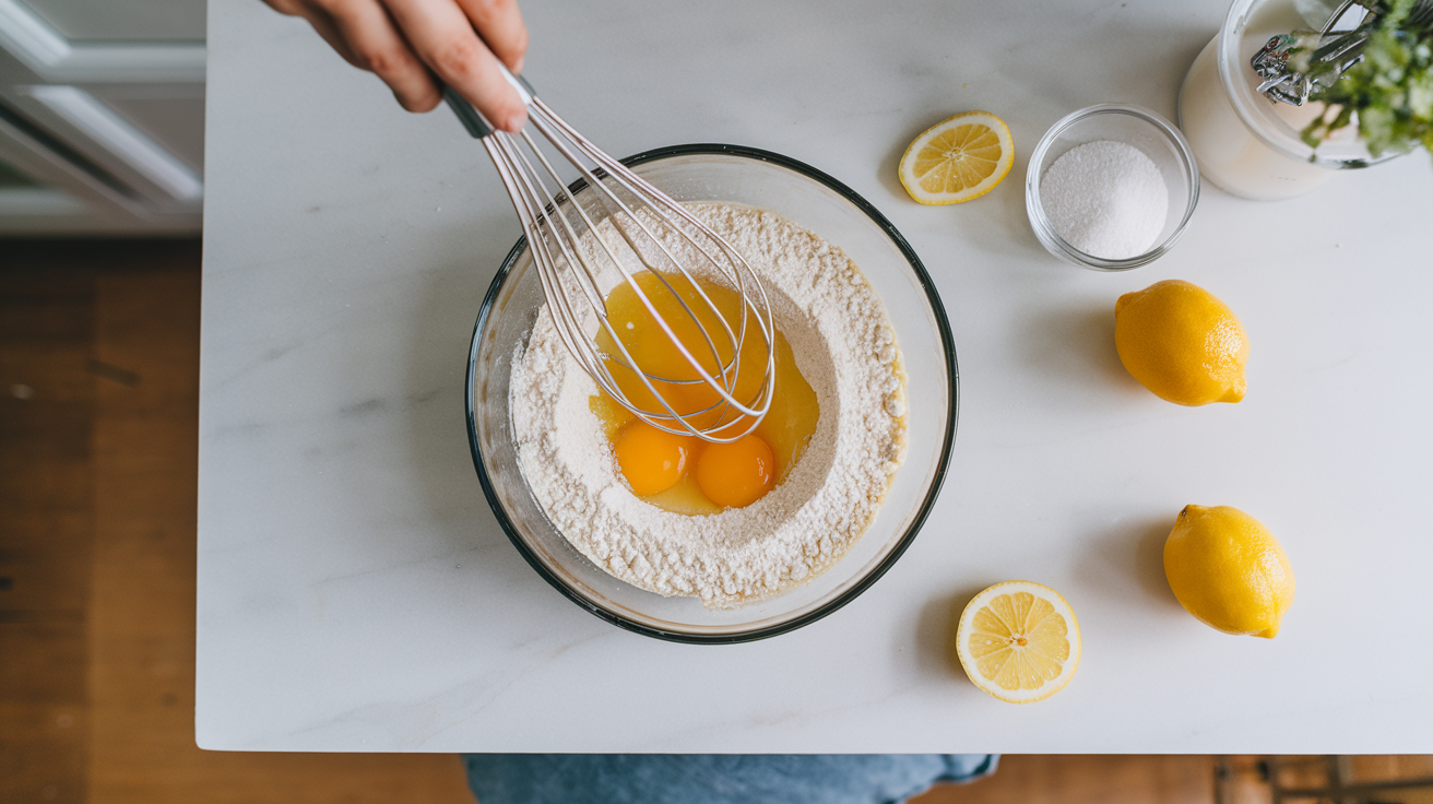 Lemon Bars Shortbread Crust - step 3