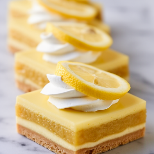 lemon bars shortbread crust