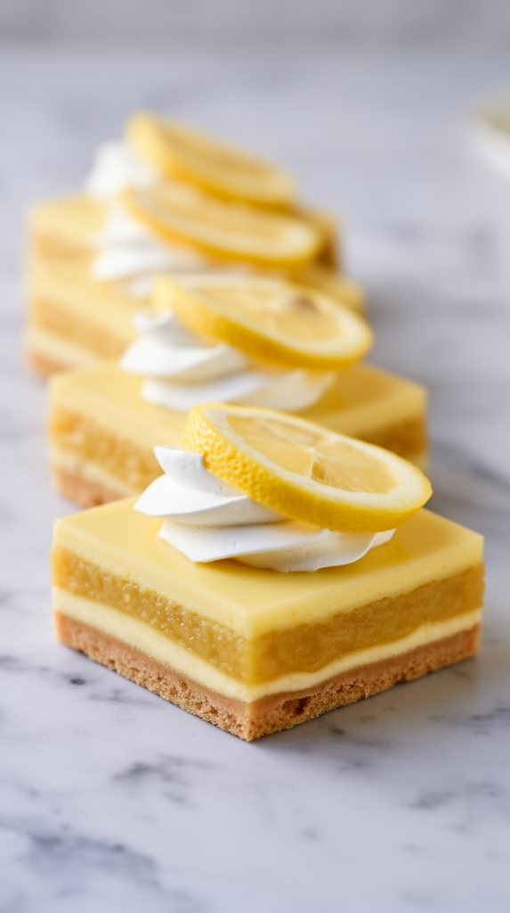 lemon bars shortbread crust