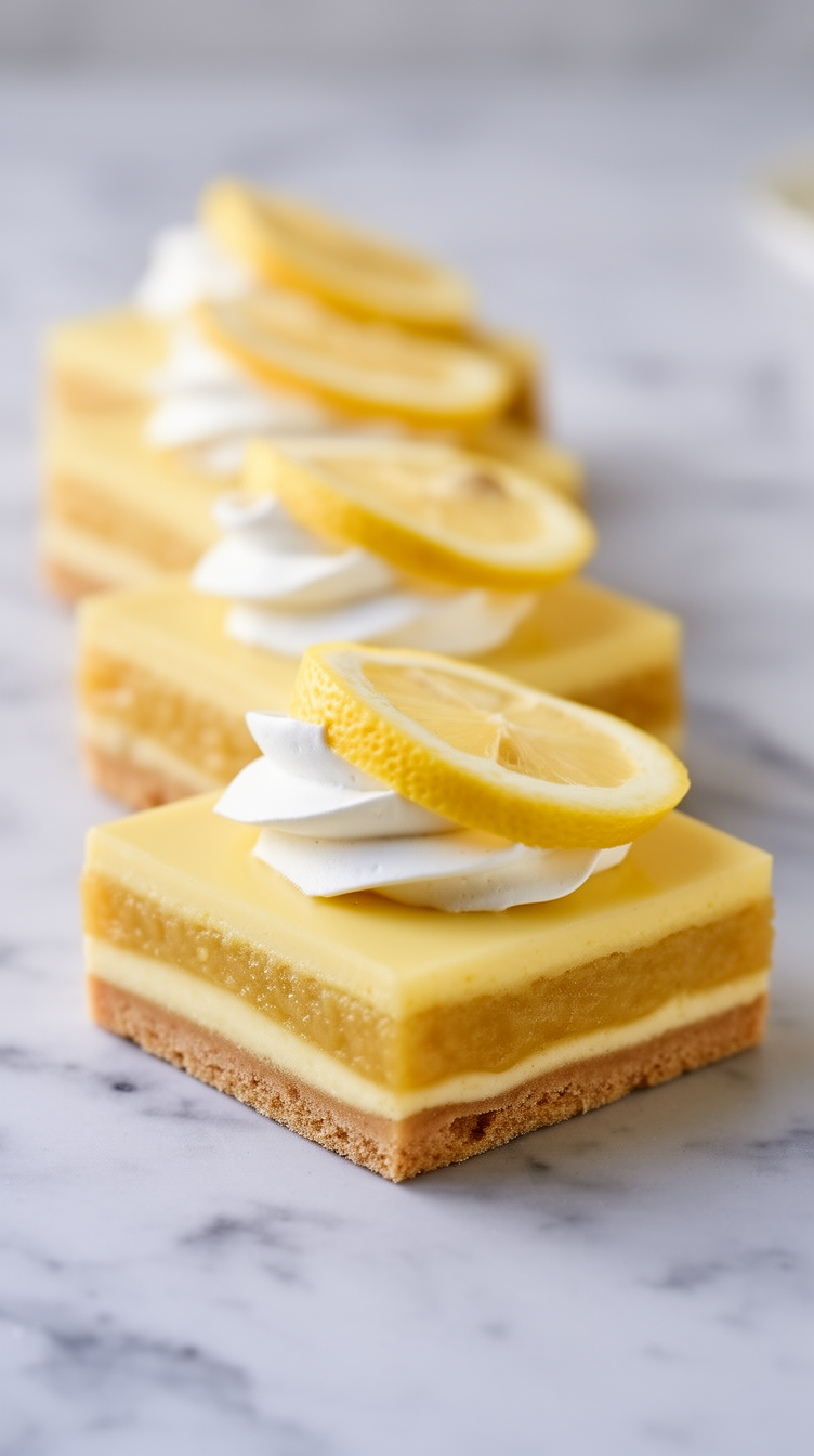 lemon bars shortbread crust