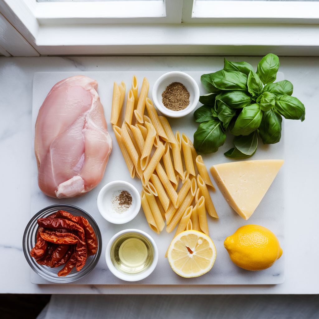 Marry Me Chicken Pasta ingredients