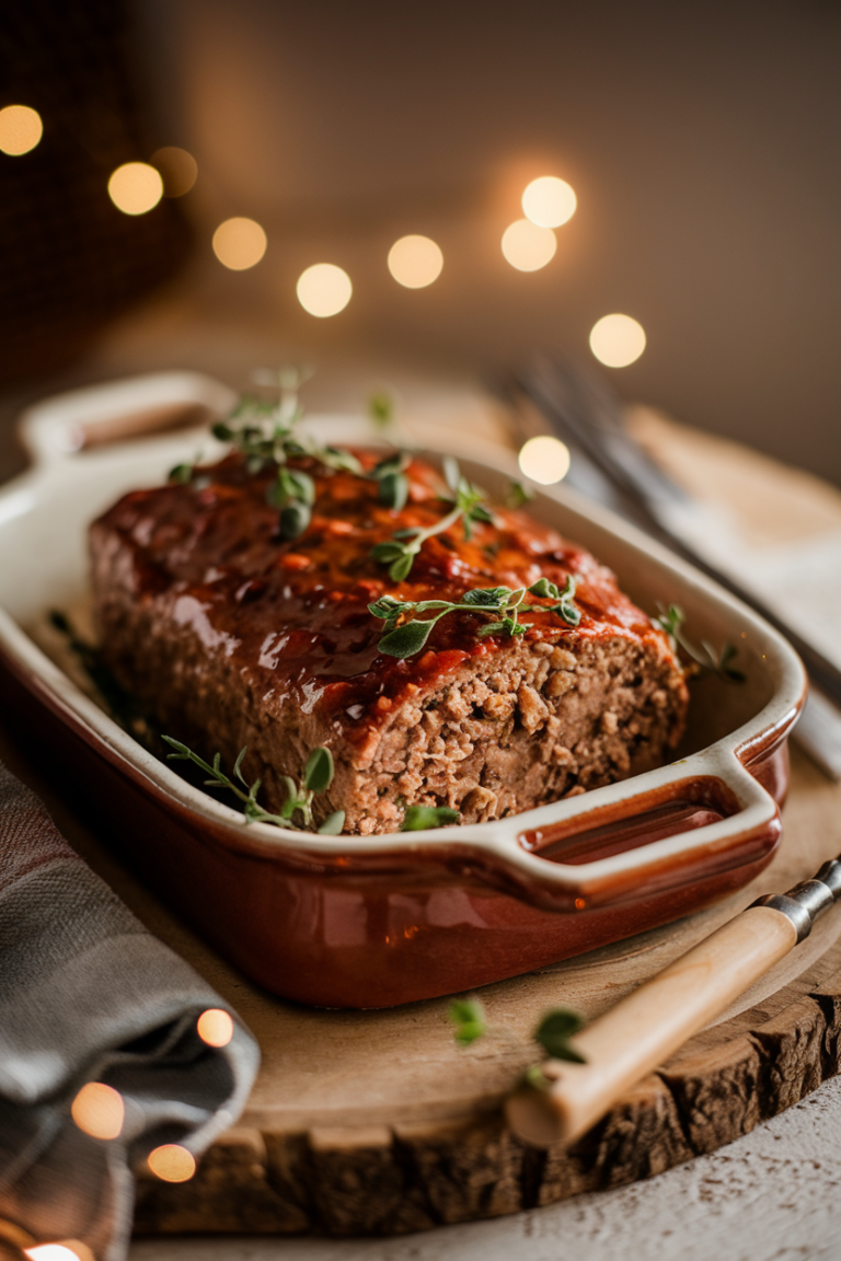 Marry Me Meatloaf with Secret Ingredient Glaze