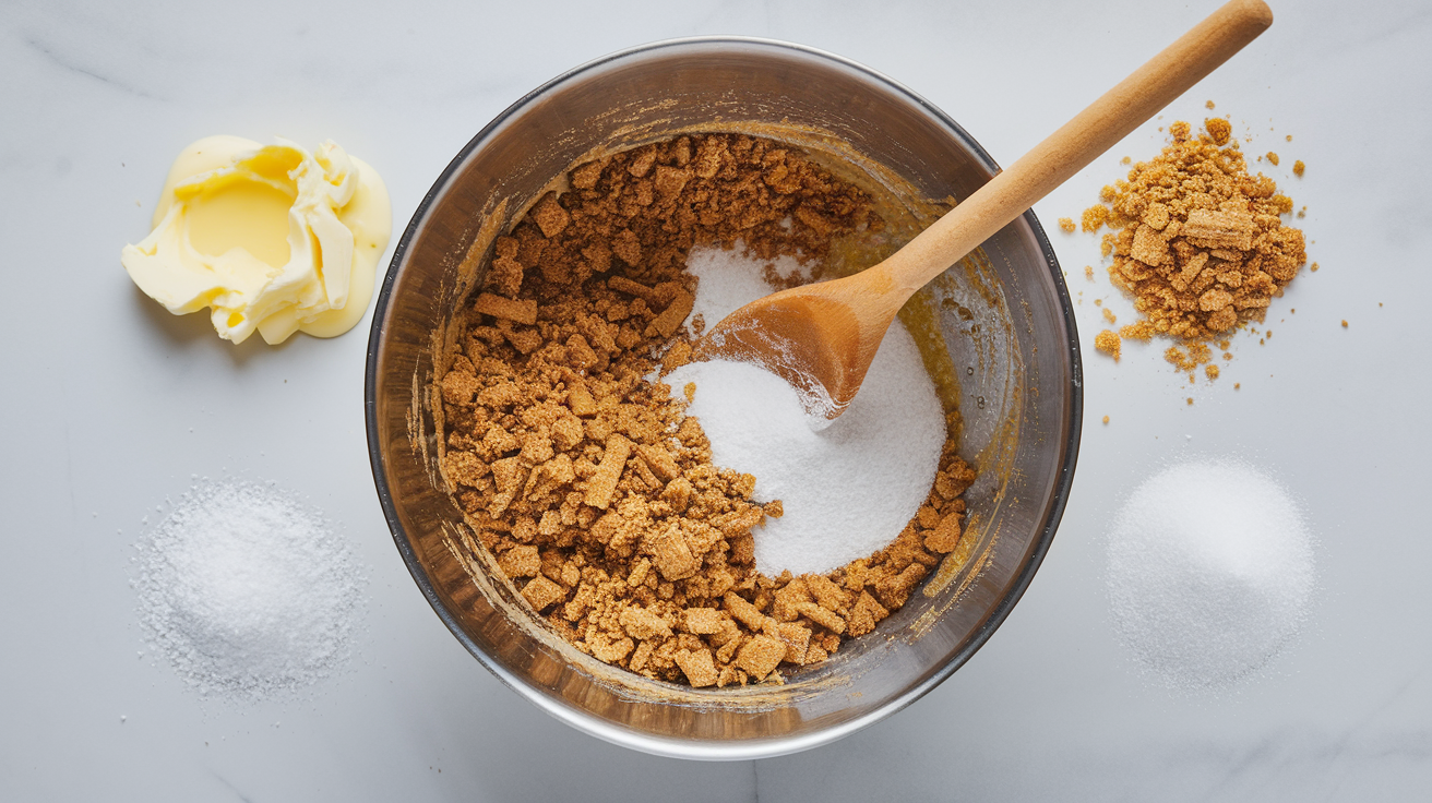 No Bake Peach Cheesecake Cups step 1