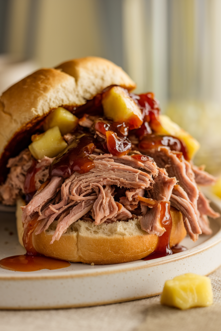 Pineapple BBQ Pulled Pork
