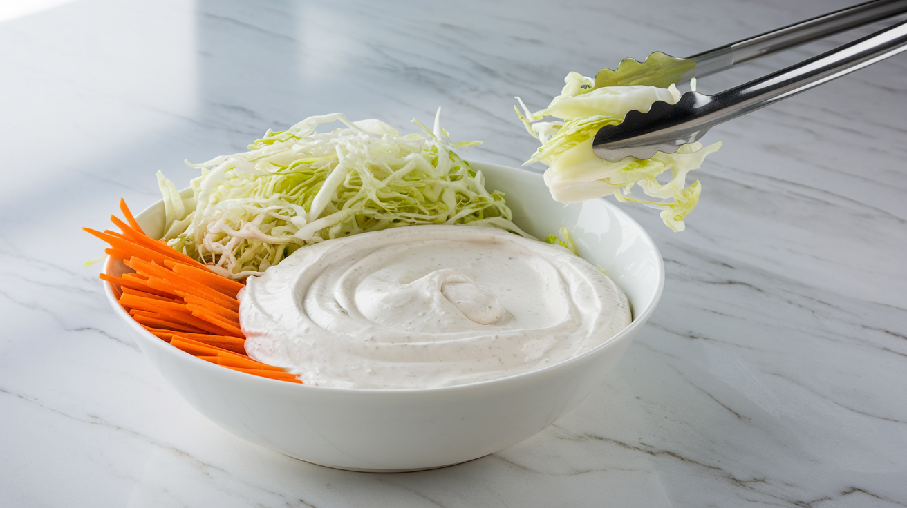 Smoky BBQ Chicken Coleslaw Sandwich - step 3