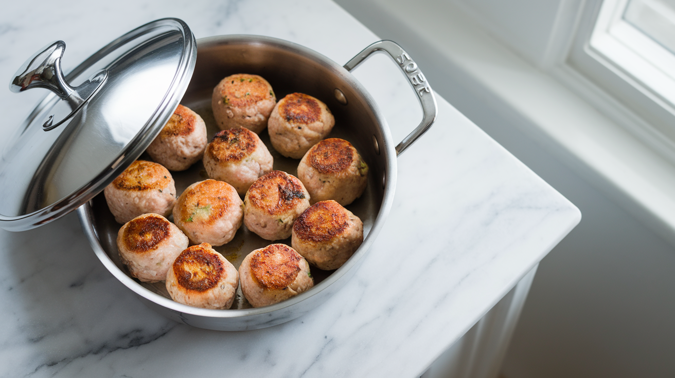 Sunday Night Chicken Meatballs That Taste Like Grandma's Kitchen - step 4