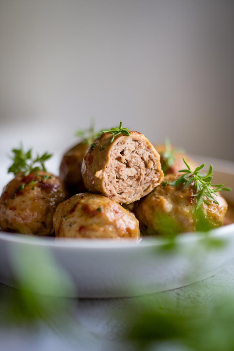 Chicken Meatballs That Taste Like Grandma’s Kitchen