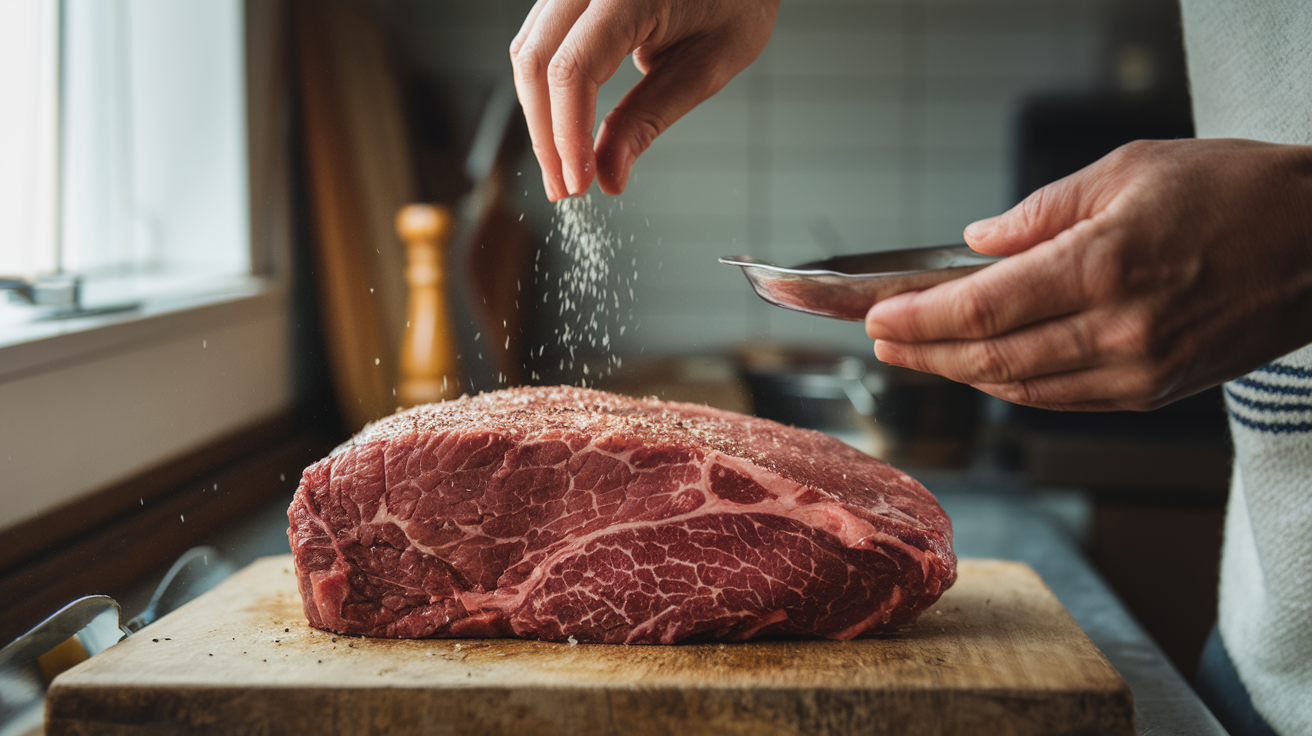 Sunday Slow Cooker Pot Roast That Makes Everyone Come Home preparation