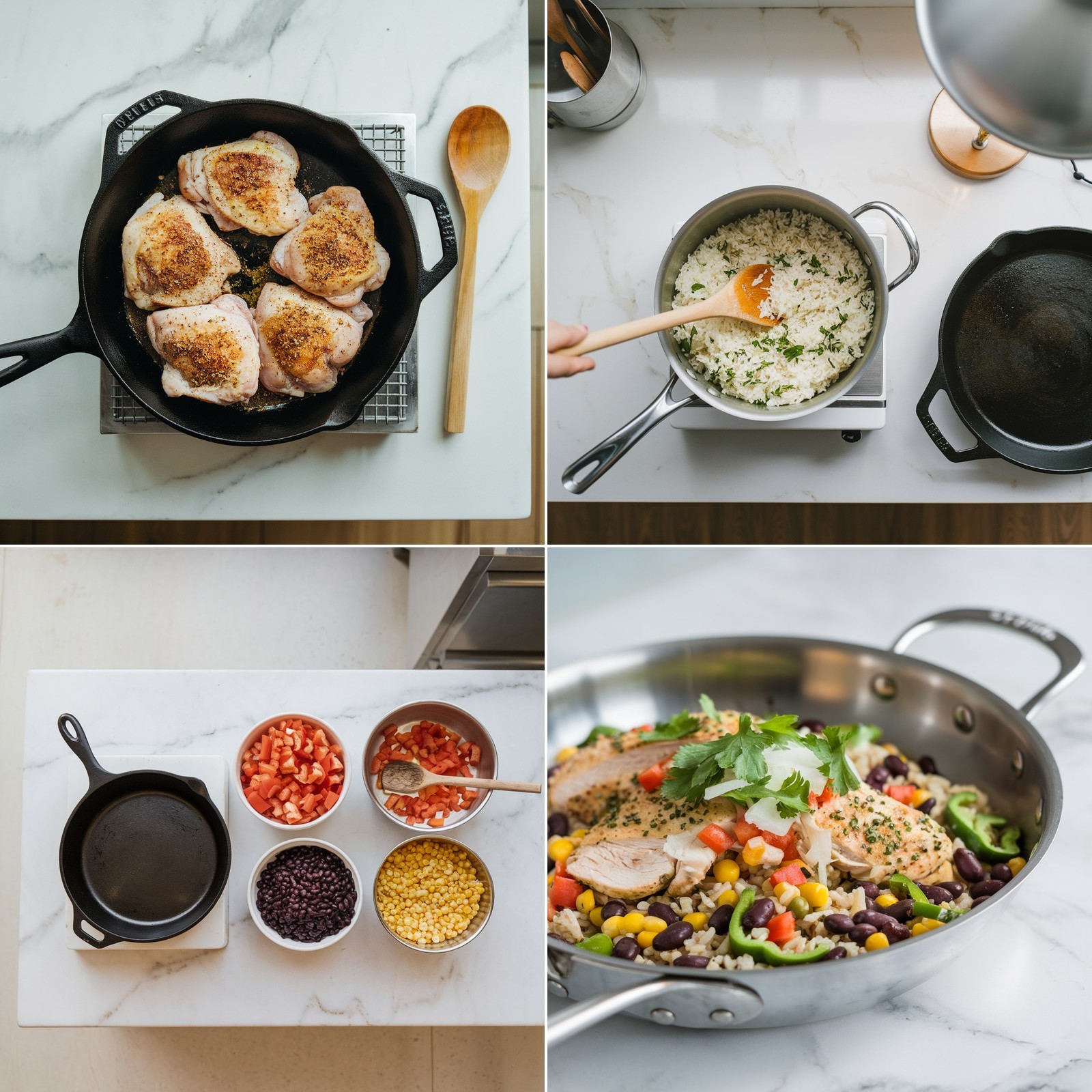 Sunday Stash Chicken Burrito Bowls That Actually Keep You Full cooking
