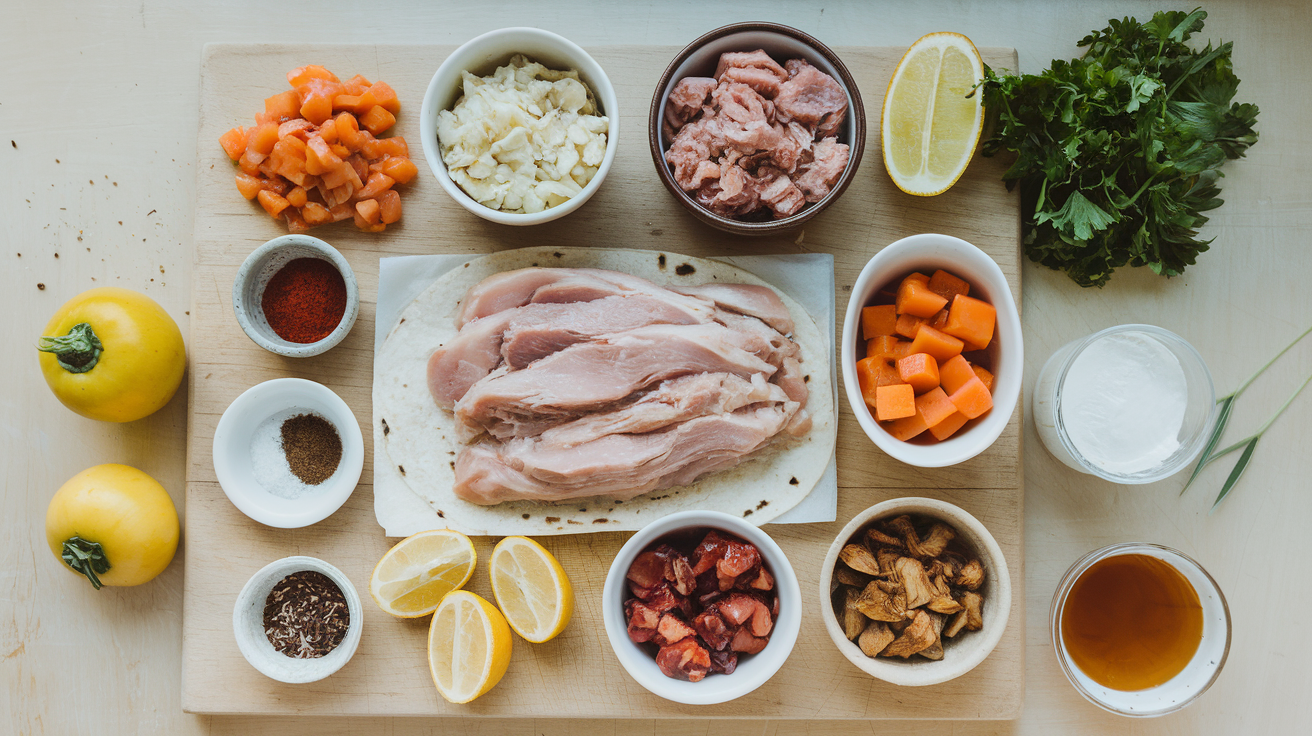 Sunday Stash Chicken Burrito Bowls That Actually Keep You Full ingredients