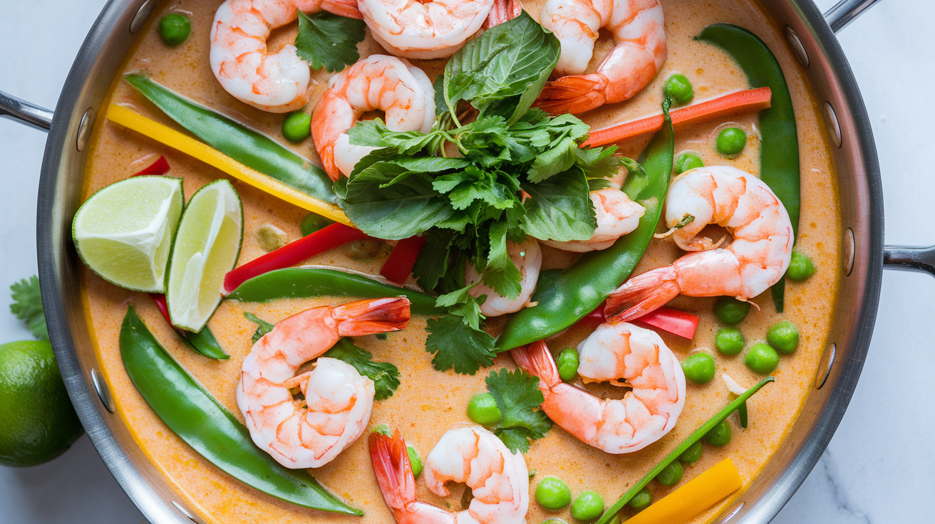 Thai Coconut Shrimp Curry - step 4