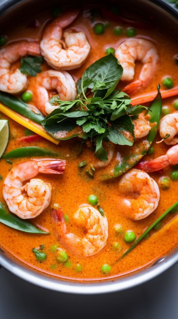 thai coconut shrimp curry
