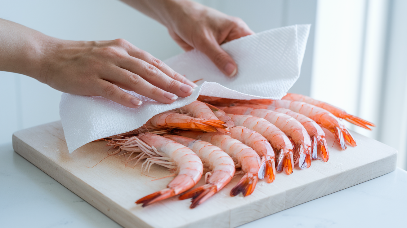 Thai Coconut Shrimp Curry preparation