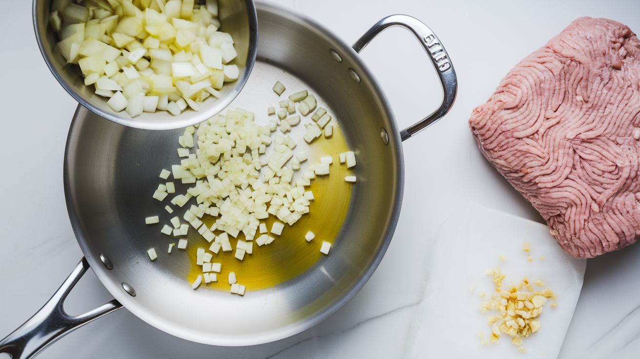 Turkey Taco Lettuce Wraps - step 1