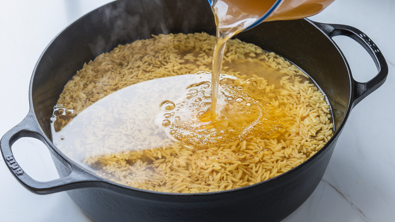 Creamy Lemon Chicken Orzo - step 3