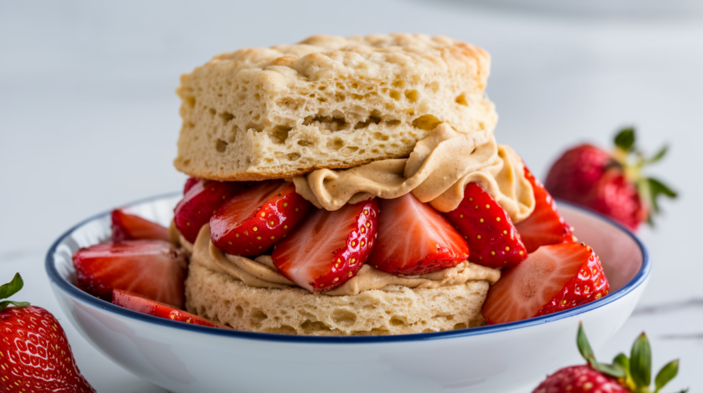 homemade strawberry shortcake