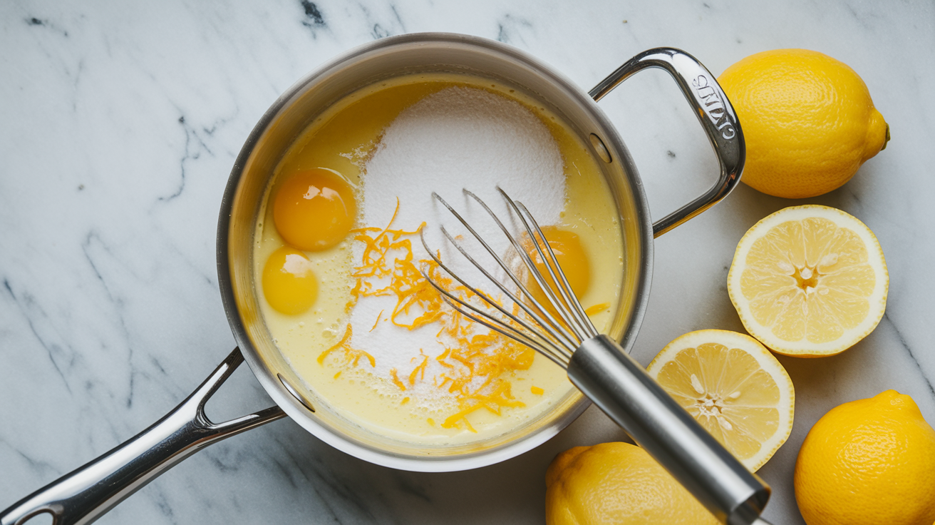 Lemon Custard Cream Cupcakes - step 1