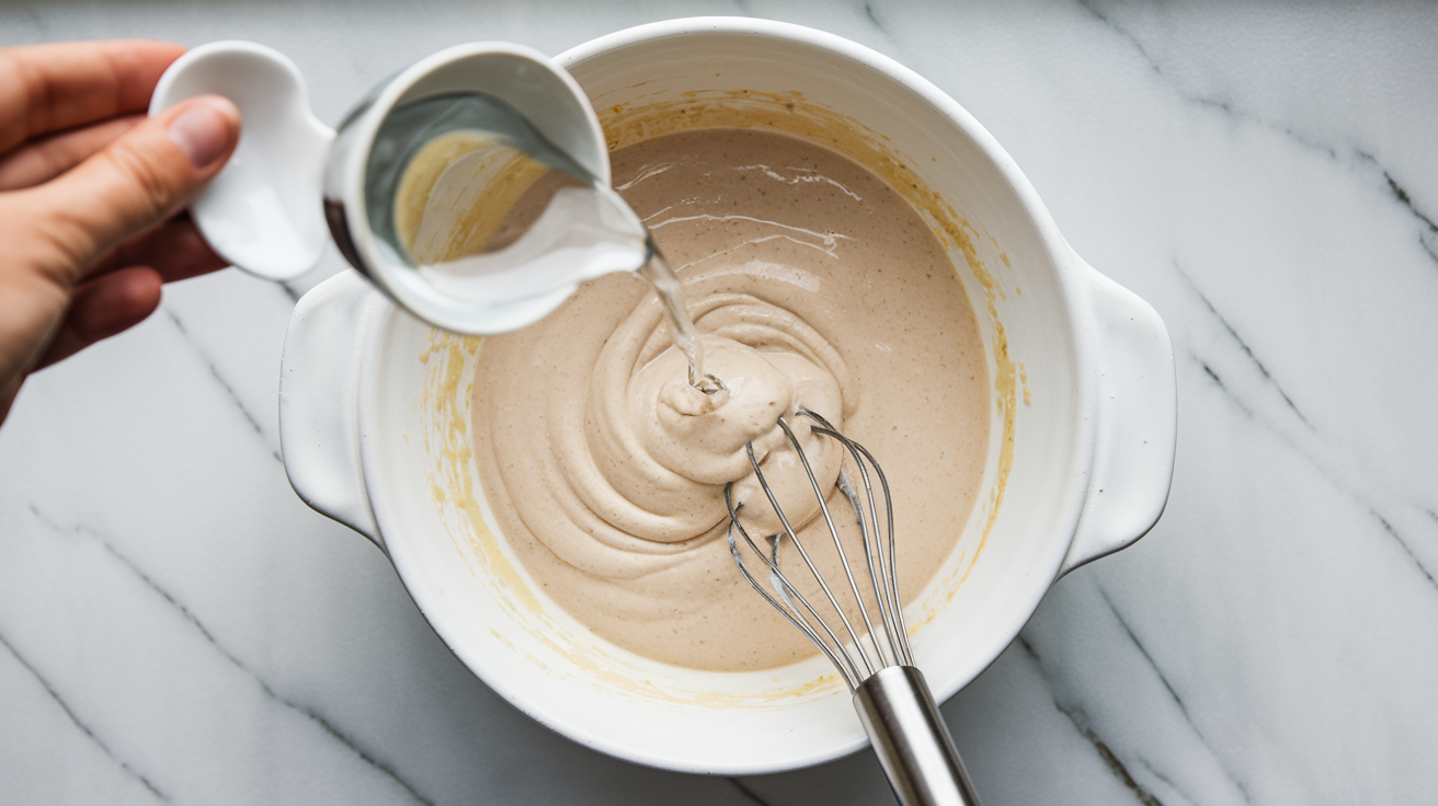 Lemon Tahini Dressing - step 2