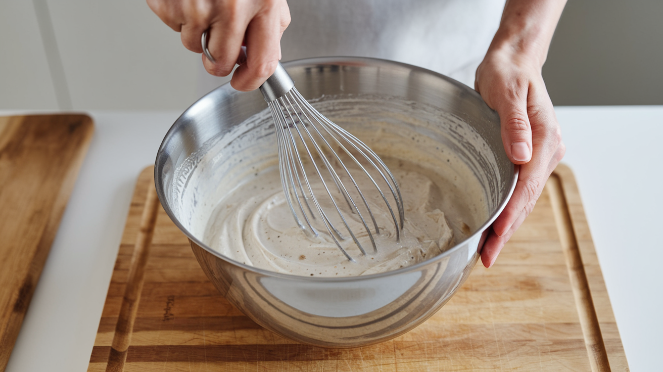 Rotisserie Chicken Rice Casserole preparation