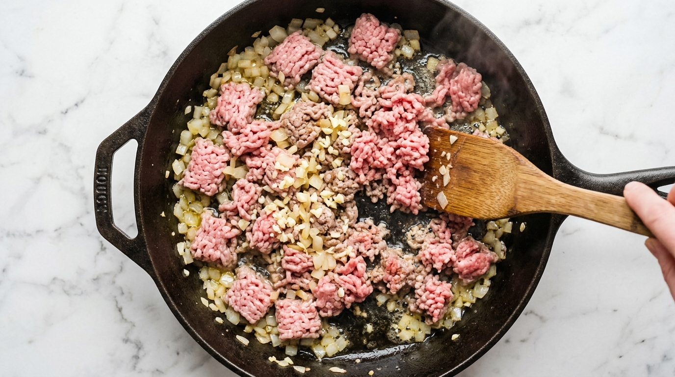 Stuffed Bell Peppers Beef Rice - step 1