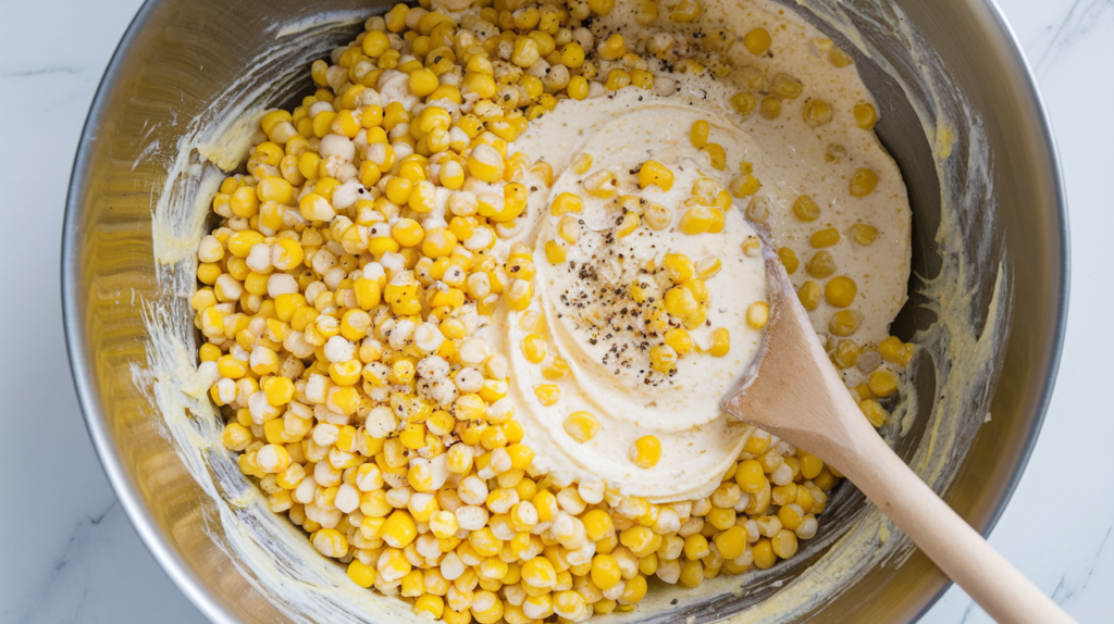 Sweet Corn Cornbread Casserole - step 2