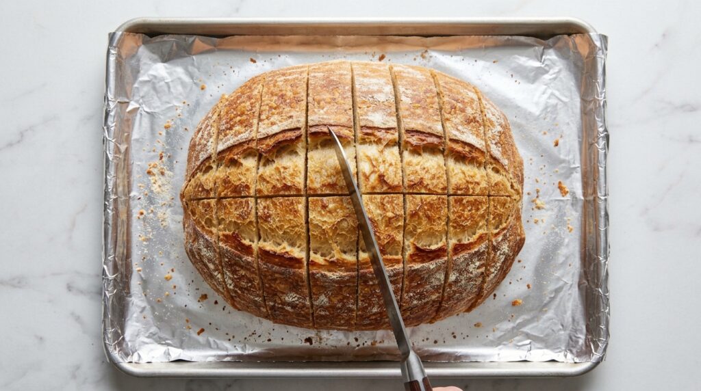 Buffalo Chicken Stuffed Bread - step 1