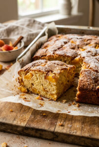 Easy Peach Cake