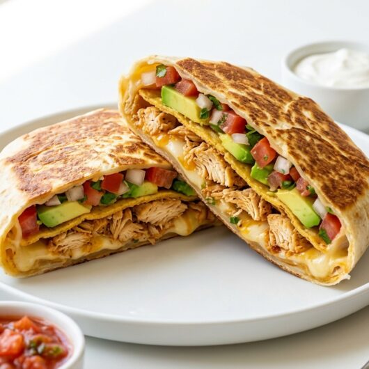 Rotisserie Chicken Quesadilla Crunch Wrap image