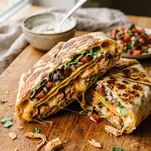 Rotisserie Chicken Quesadilla Crunch Wrap image